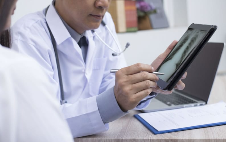 Laudo a distância em Pneumologia