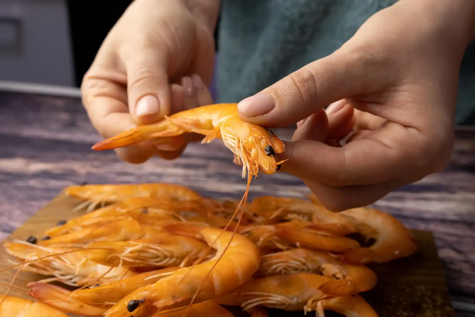 Gestante pode comer camarão