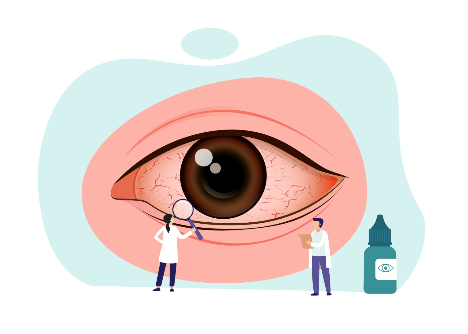 Dores atrás dos olhos