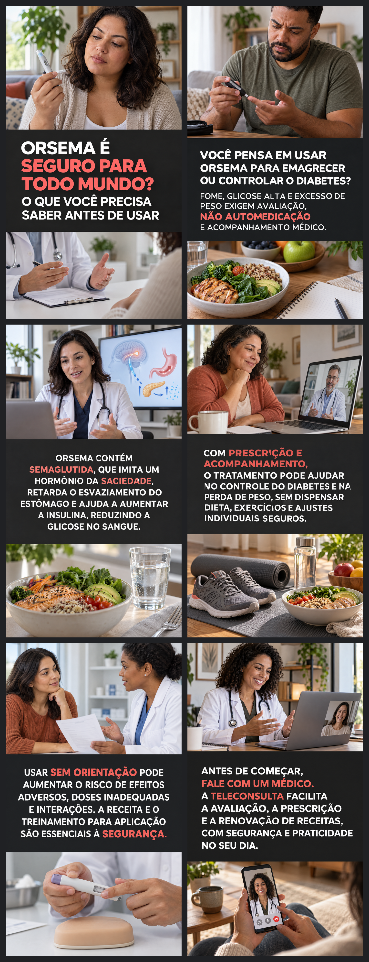 Infogr&aacute;fico resumindo o medicamento orsema