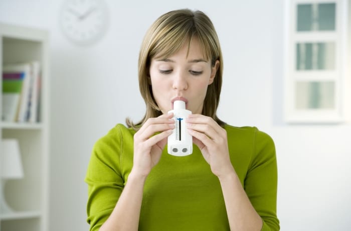 Passos de como realizar o exame de espirometria clínica