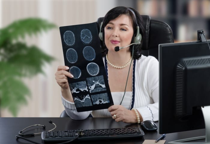 Confira a seguir um exemplo do uso da telemedicina no campo da telerradiologia