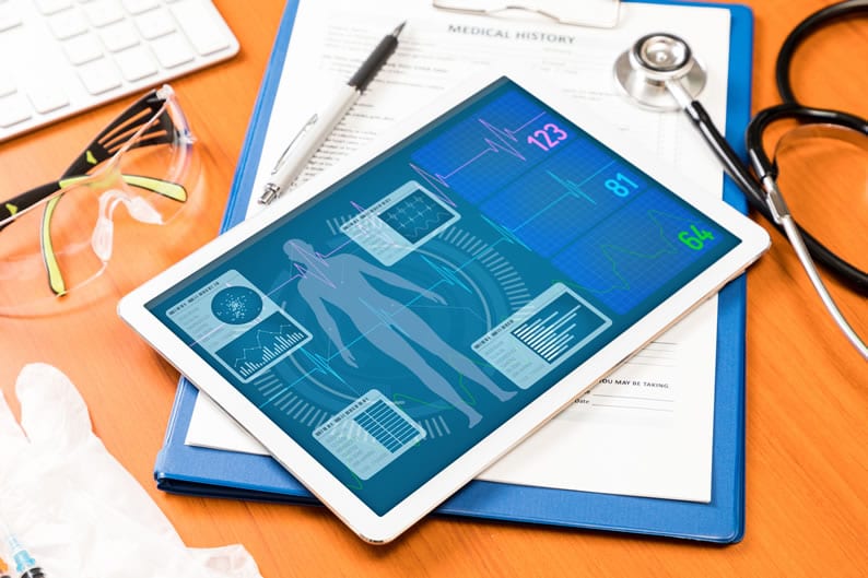 telediagnostico no tablet