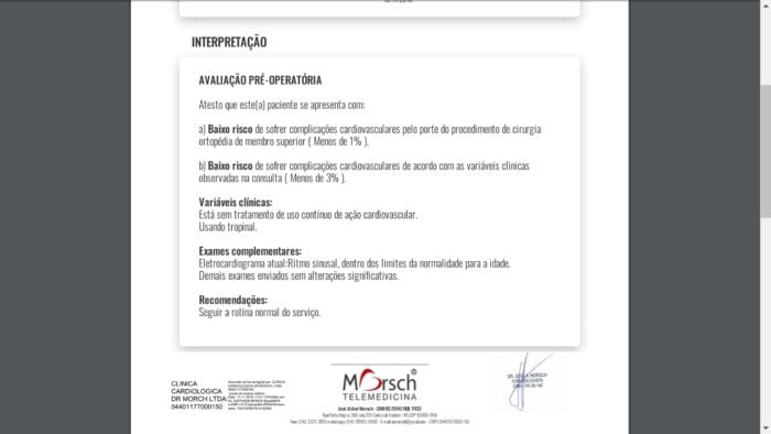 Laudo Detran, PDF, Medicina Clínica