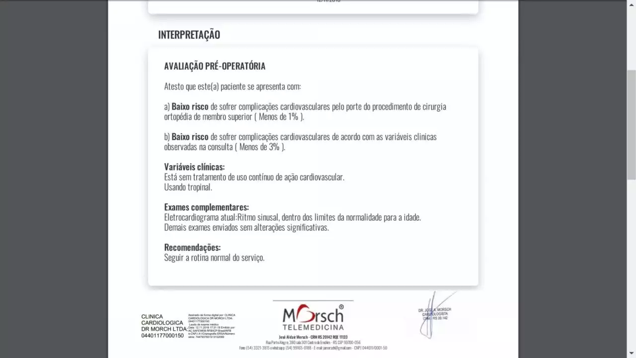 Exemplo De Laudo Endocrinologista Para Cirurgia Bariatrica