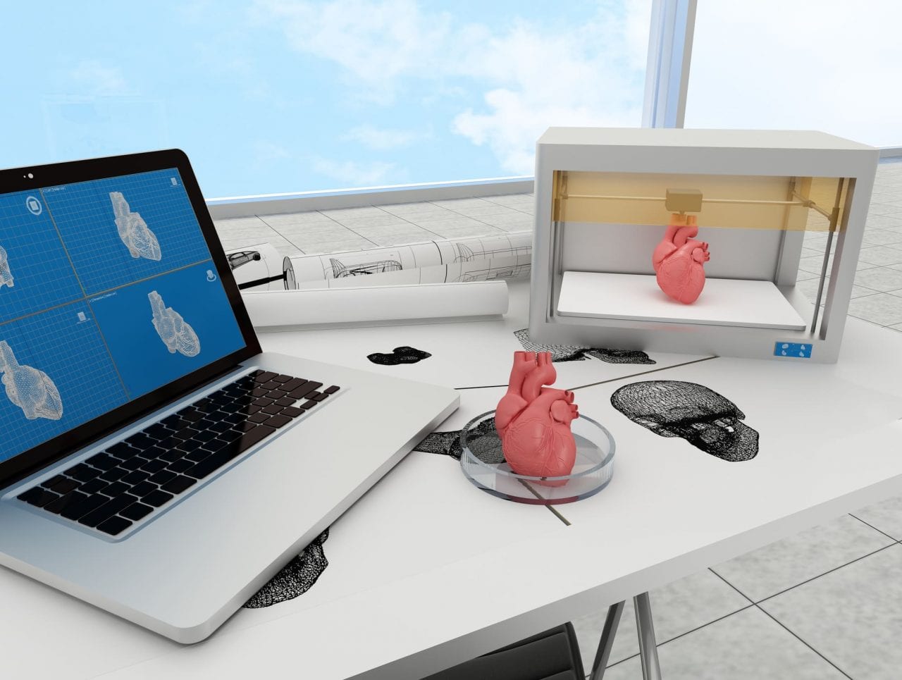 impressora 3d na medicina