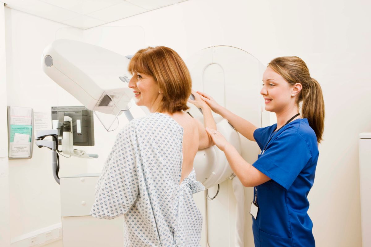 Posicionamento mamografia