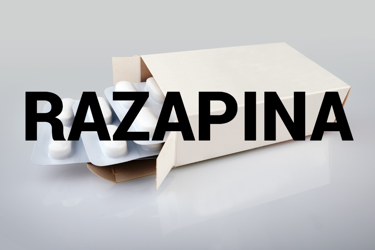 Razapina é uma marca comercial para um remédio à base de mirtazapina Razapina