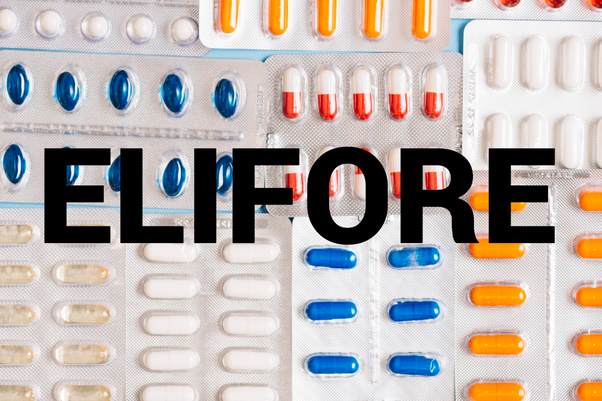 Elifore é um nome comercial para um remédio à base de desvenlafaxina Elifore