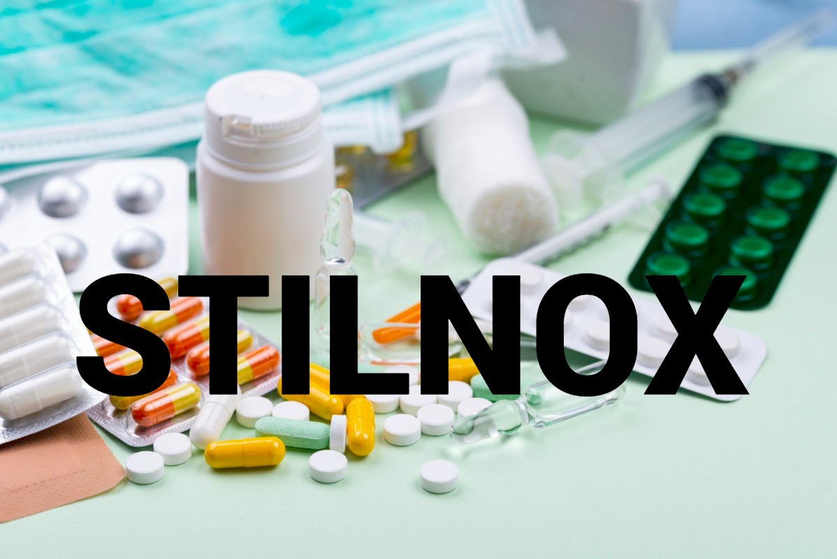 A marca Stilnox dá nome a um medicamento de efeito sedativo Stilnox