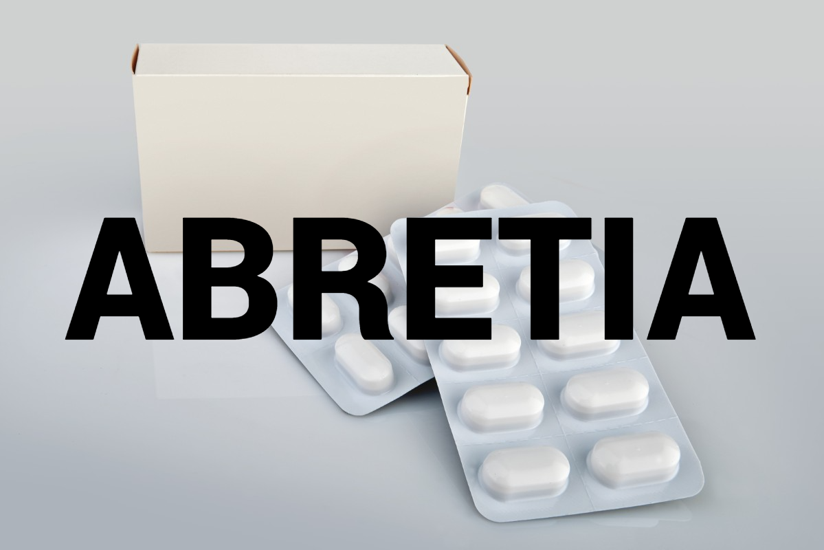 Abretia é um nome comercial para um fármaco à base de cloridrato de duloxetina Abretia