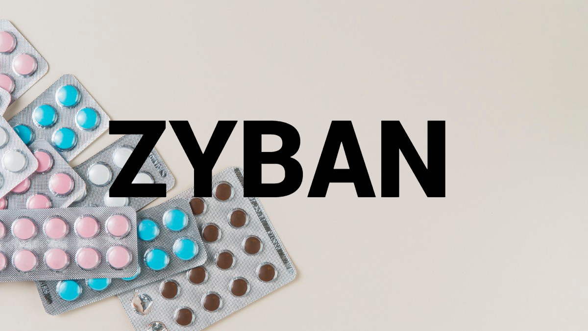 Zyban é um remédio controlado e, por isso, uma receita de controle especial Zyban