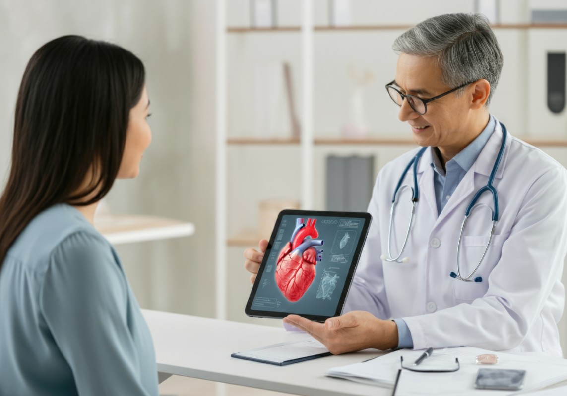 A teleconsulta com cardiologista funciona dentro de uma plataforma Doença cardíaca