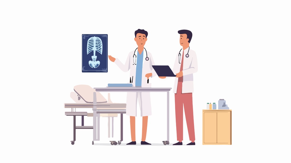 Medico especialista da coluna