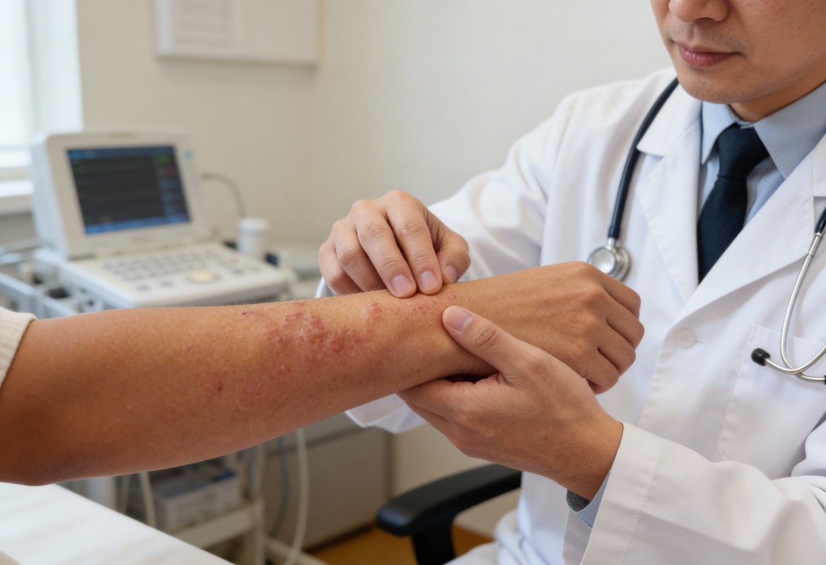 Infec&ccedil;&atilde;o bicho geogr&aacute;fico 