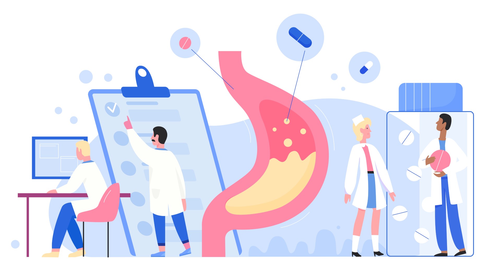 &Uacute;lcera no estomago 